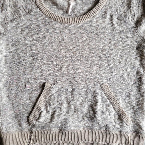 Free People Knit Sweater Gray XS - Picture 5 of 12